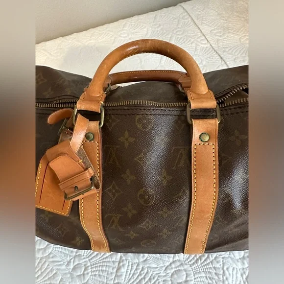 Louis Vuitton Brown Monogram Travel Bag - Picture 6 of 15